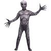 Spooktacular Creations Costume unisex per bambini Halloween Ghost Second Skin per feste in maschera