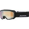 ALPINA Unisex - Adulto, SCARABEO JR. HM Occhiali da sci, black, One Size