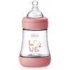 Chicco Biberon Perfect 5 con Valvola Anticolica 150ml - Rosa