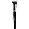 LUSSONI T4B LUSSONI 100 Series - Pennello professionale per fondotinta, correttore, per cosmetici liquidi e crema, rotondo, piatto, angolato, conico e Kabuki (PRO 106 Kabuki con parte superiore rotonda)