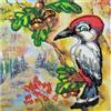 Abris Art Kit da Ricamo per Punto Perlato, Cotone, Multicolore, 15 x 16 cm