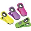 KitchenCraft - Set di 4 fermafogli magnetici, colori assortiti