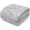 Italian Bed Linen Trapuntino Estivo Linea FANTASY Made in Italy Copriletto Stampato in Morbida Microfibra - Trapunta Primavera Estate Mezza Stagione - Ornato, Singolo 170X270cm
