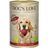 Dog´s Love Bio Vegan 12 x 400 g Umido per cane - Reds