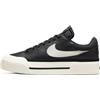 Nike Court Legacy Lift, Scarpe Donna, Nero (Black Sail White Team Orange), 40.5 EU