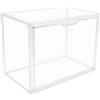 GUDEMAY Scatole di Plastica Impilabili Trasparenti con Chiusura Magnetica, Vetrina Espositiva, Teca Plexiglass per Conservazione, Figurine, Libri, Collezionismo, Scarpe, Borse e Altro
