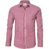 EIISSION Trachtenhemden Uomo Camicia Oktoberfest Costume Verde S