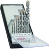 Bosch Professional 7 pezzi CYL-3 punte da calcestruzzo Set (per calcestruzzo, Robust Line, Ø 4-12 mm, accessorio perforatrice a percussione)