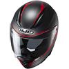 HJC Helmets Casco moto HJC F70 FERON MC1SF, Nero/Rosso, XS