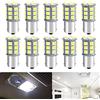Defvnsy 1156 BA15S P21W LED lampadine 12V 5W, Senza Errori Canbus Bianco 6000K 12V Contatto Singolo Lampadina 27-SMD per RV Auto Interna, Luce di Retromarcia, DRL Luci, Barca, Luci Posteriori
