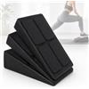Gekufa Set di 3 Stretching ai Polpacci, estensori per polpacci, per allungare il tendine d'Achille e le fasce, Slant Board