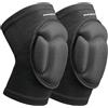 EULANT Ginocchiere Pallavolo donna,Ginocchiere Lavoro Uomo,Ginocchiera Imbottito Danza,Basketball Knee Pads,Ginocchiera Sportiva per Portiere Calcio Skateboard MTB Moto Rugby Snowboard Crossfit,M