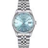 FINNIAN CADISEN Orologio Automatico Uomo Meccanico 38MM Vetro Zaffiro E Cinturino In Acciaio Inox Orologio Automatico, 8053 blu, Bracciale