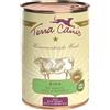 Terra Canis Classic 6 x 400 g Alimento umido per cane - Manzo con Carota, Mela e Riso integrale