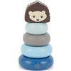 BIECO Giochi Legno Impilabili per Bambini | Torre Montessori 9 Mesi | Anelli Legno | Giochi Montessori
