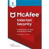McAfee Internet Security 1 Dispositivo| Abbonamento di 1 anno | PC/Mac/Smartphone/Tablet | Codice di attivazione via posta