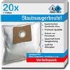 A&H Haushaltswaren 20 Sacchetti per aspirapolvere compatibili con SWIRL Y 05, Y 93, Y 101, Y 201, Y05, Y93, Y101, Y201, MENALUX 4000