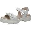 CAPRICE 9-9-28708-20, sandalo tacco Donna, Bianco (White Nappa), 38 EU