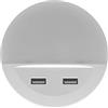 LEDvance Lunetta USB Luce Notturna, Bianco