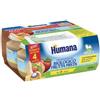 Humana Omogenizzato Frutta Mista Biologico Offerta 12 Vasetti da 100gr