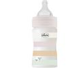 ARTSANA Chicco Biberon Benessere Flusso Lento con Tettarella Physio Anticolica150 ml 0 Mesi+