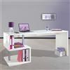AHD Amazing Home Design Scrivania ufficio design moderno legno 180x60cm bianco Esse 2