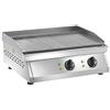 Amitek FryTop Amitek FT2R - 6000W - Piastra Doppia Rigata