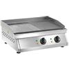 Amitek FryTop Amitek FT2M - 6000W - Piastra Doppia Liscia - Rigata
