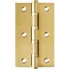 CATTLEYAHQ Cerniere per porte in 2 pezzi, robuste cerniere per armadi in ottone da 75 mm,Cerniere mute in rame più resistenti