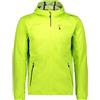 CMP - Giacca da uomo in softshell ultraleggero con cappuccio fisso, Energy, 52