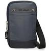 Pepe Jeans Hatfield - Borsa a tracolla e borsa da toilette blu, nero, poliestere, diverse dimensioni, blu, Taglia unica, Tracolla mobile