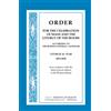 Order for the celebration of mass and the liturgy of the hours according to the roman general calendar 2023-2024