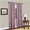 Achim Curtain Pannello Morbido per finestre, Sintetico, Borgogna, W 42 x L 42 (1 Panels)