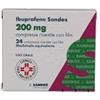 Ibuprofene (sandoz)*24 cpr riv 200 mg