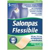Salonpas flessibile*5 empiastri in bustina 105 mg + 31,5 mg7 x 10 cm