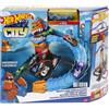 Hot Wheels - City Gorilla Attacco Distruttivo, Playset a Tema Stazione di Servizio con 1 Macchinina, Giocattolo per Bambini 4+ Anni, HDR30