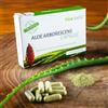 Aloe-beta Aloe Arborescens Capsule - 100% Aloe Vera Biologica - Made in Italy - Integratore Alimentare BIO - Migliore delle Capsule di Aloe Vera - Confezioni da 30 Capsule. (1 Confezione)
