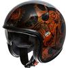 PREMIER CASCO LE PETIT CLASSIC BD ORANGE CHROMED,ARANCIO/NERO,S
