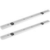 Tyenaza T Track, 2 pezzi Miter Bar Slider 300 mm, Table Saw Miter Bar, Binario in lega di Alluminio, per Router sega Circolare da Tavolo, Falegname fai da te