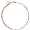 Purelei Bracciale Kumu O Mix (Oro rosa) - Bracciale Donna elegante - Acciaio inossidabile - Lunghezza regolabile16,5/18,5/20 cm - Ispirato dalle Hawaii e resistente all'acqua