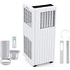 Acekool Condizionatore d'aria mobile 9000BTU 3 in 1, raffreddamento ventilazione, deumidificazione, dimensioni della stanza fino a 35 ㎡, silenzioso, 55 dB, con tubo di scarico, guarnizione per