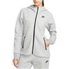 NIKE FELPA FULL ZIP CON CAPPUCCIO TECH FLEECE DONNA