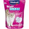 Vitakraft Magic Clean Classic, lettiera per gatti non agglomerante, a base di sfere minerali, con azione antibatterica, a basso rilascio di polvere, sufficiente per 4 settimane (1x 4,2l)