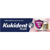 Kukident Plus Barriera Anti-cibo Crema Adesiva Per Dentiere Totali e Parziali Sapore Neutro 40 g