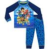 Paw Patrol Pigiama per Bambino | Pigiamas in Cotone Morbido con Marco, Marcus & Ryder | Pigiame Ufficiale per Bambini con Licenza - 7-8 Anni