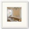 walther design Home HO330VD, Cornice in Legno, Confezione Doppia, 30 x 30 cm, Bianco polare