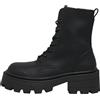 ONLY ONLBANYU-3 PU MONOCHROME LACE BOOT NOOS Stivale Tempo libero Donna