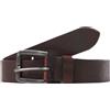 JACK & JONES VICTOR LEATHER BELT NOOS Cintura