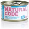 Natural code gatto baby tonno e pollo 85 gr