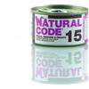 Natural code 15 gatto pollo verdure e fegato 85 gr